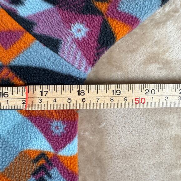 Columbia Kids Fleece Jacket Aztec Southwestern Print Zip Up Coat Size M 10/12 - Picture 8 of 9